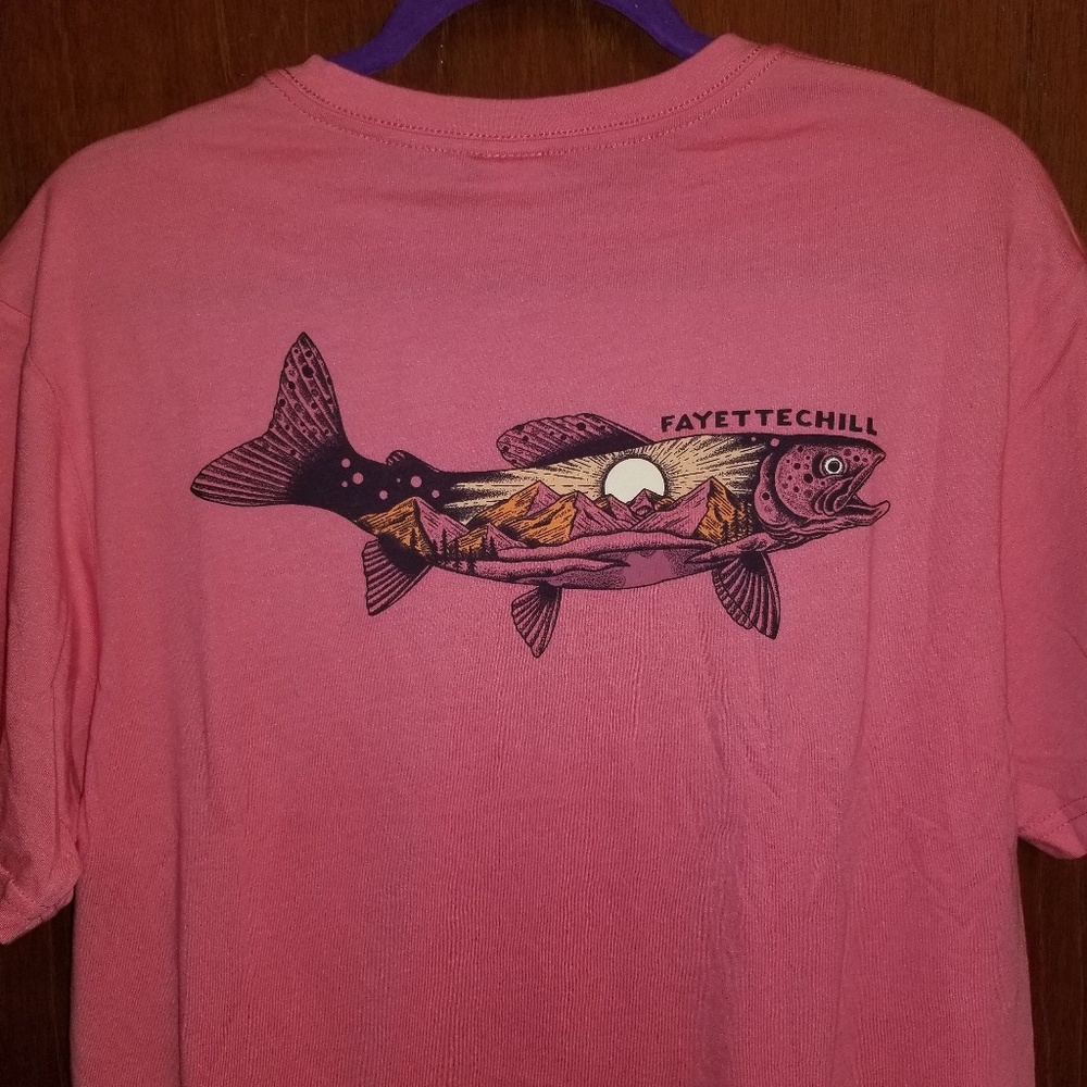 Fayettechill Mountain Fish Tee